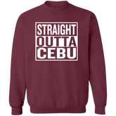 Straight Outta Cebu Unisex Crewneck Pullover Sweatshirt